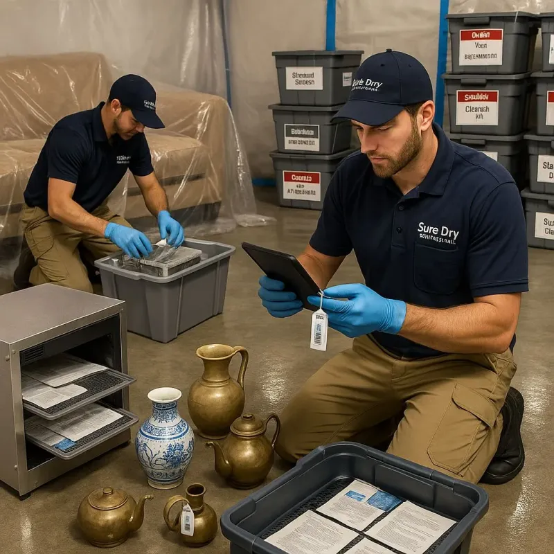 Content Protection and Restoration process in Hurst, TX