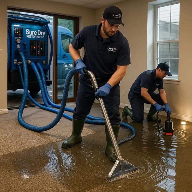 Water Extraction and Removal process in Hurst, TX